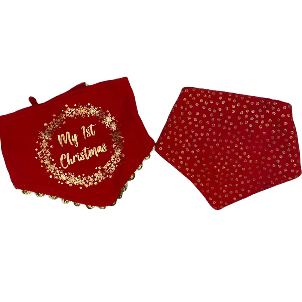 My First Christmas 🎄 Bibs